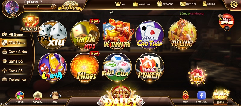 Mini game Na99 đa dạng thể loại